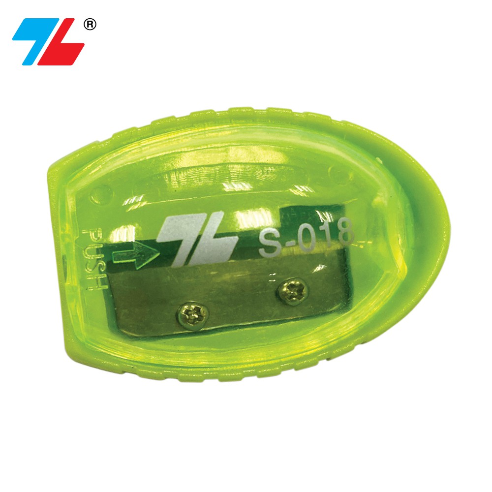 Chuốt bút chì, bút chì màu, sáp nhựa Thiên Long Điểm 10 S-018 hình phi thuyền tiện dụng và nhỏ gọn - Giao màu ngẫu nhiên