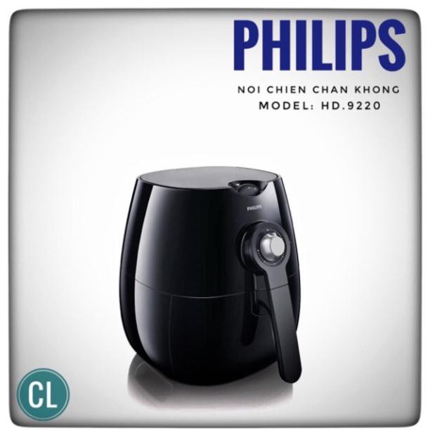 NỒI CHIÊN CHÂN KHÔNG PHILIPS 9220-HÀNG NHÂP KHẨU
