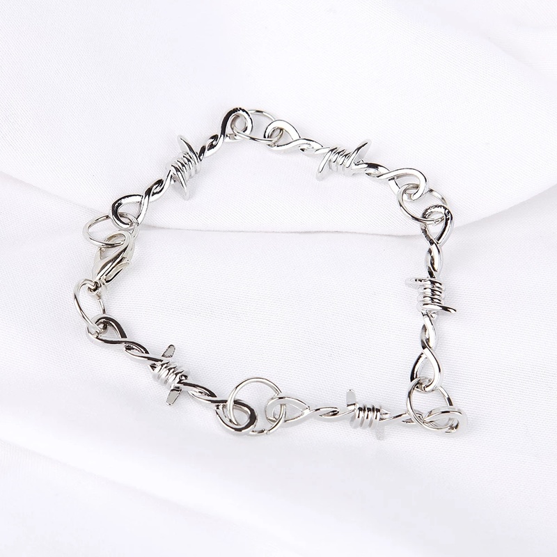 Vòng Tay Kim Loại Cá Tính Cho Nam Và Nữ