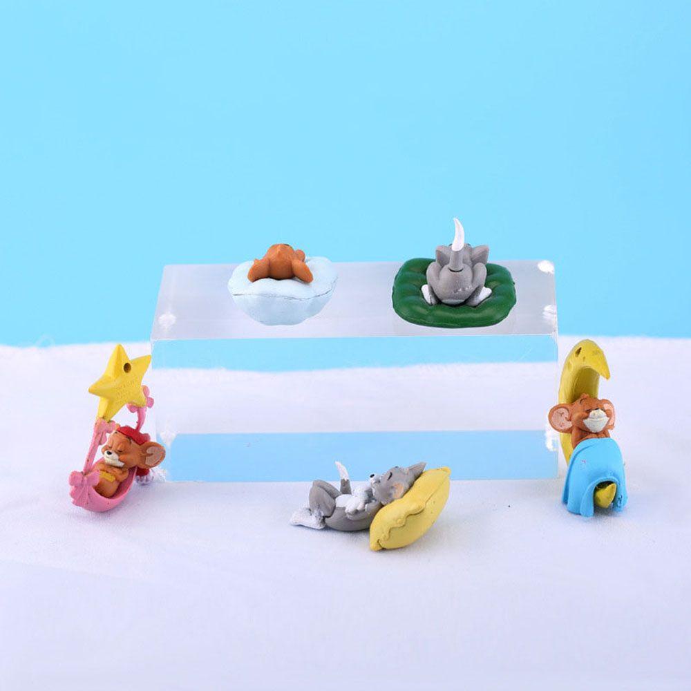 Set 5 Mô Hình Đồ Chơi Tom &amp; Jerry Dễ Thương