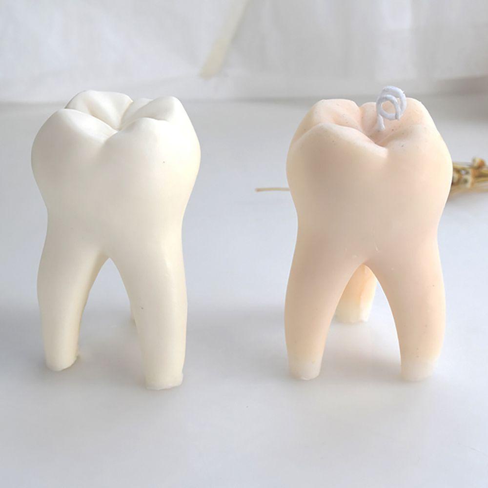 1 Khuôn Silicone Tạo Hình Chiếc Răng 3D DIY Trang Trí Nhà Cửa