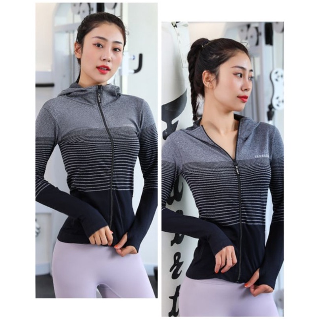 Áo khoác thể thao tập gym yoga nữ
