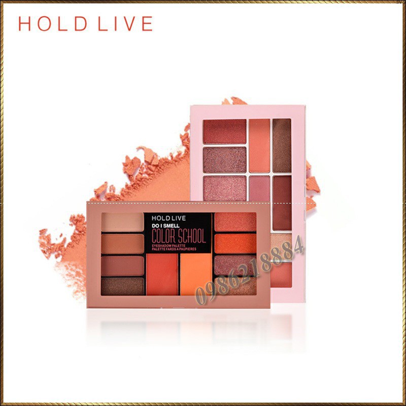 Bảng phấn mắt kèm phấn má Hold Live Color School ALS1