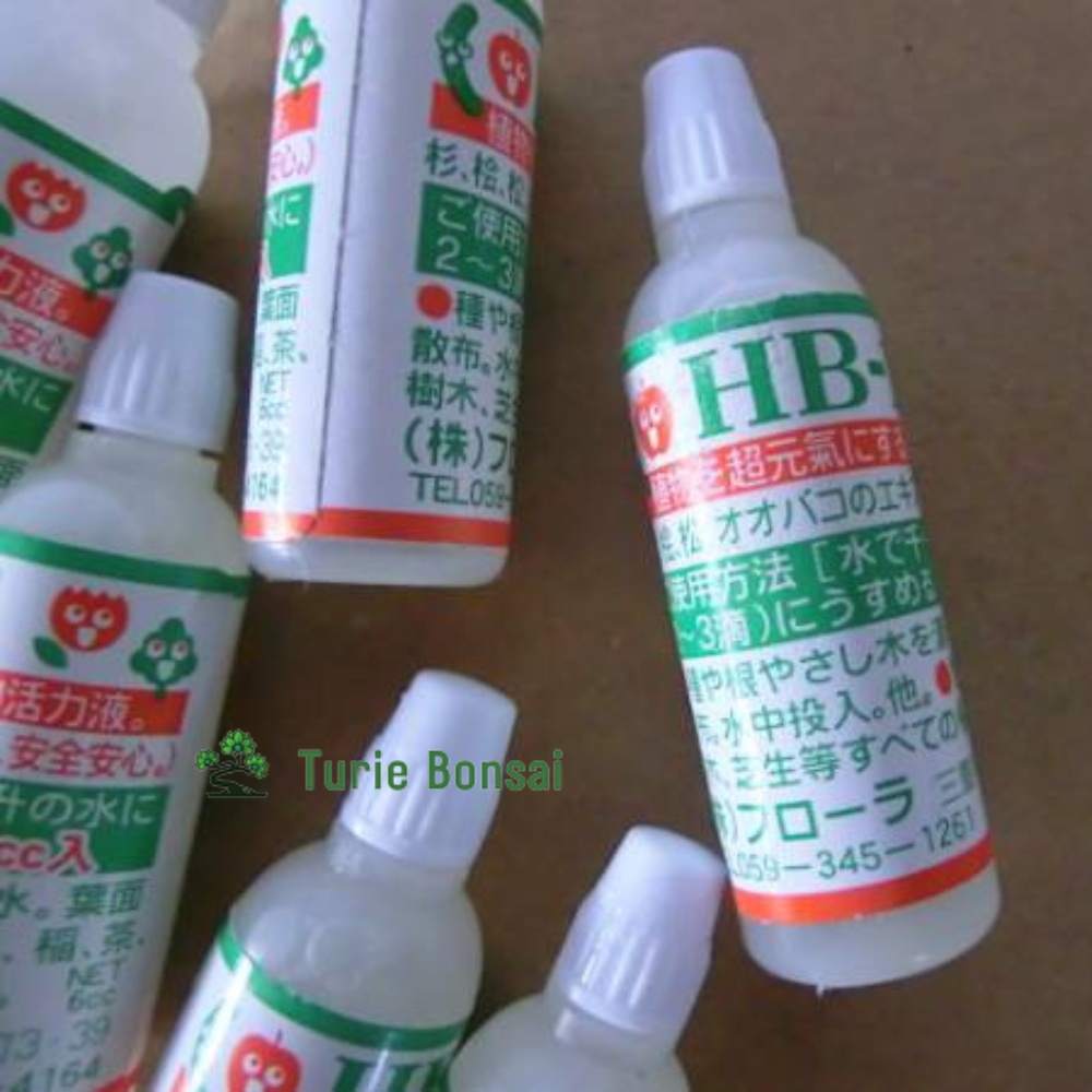 Phân hữu cơ Organic Flora Plant Vitalizer HB-101 Nhật Bản 6ml tăng năng suất giải độc đất ra rễ nhanh