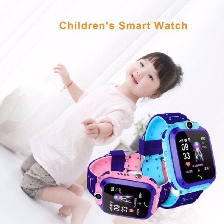 Đồng hồ thông minh theo dõi trẻ em  có GPS, SOS, Camera, Cảnh báo nghe gọi 2 Chiều chống nước