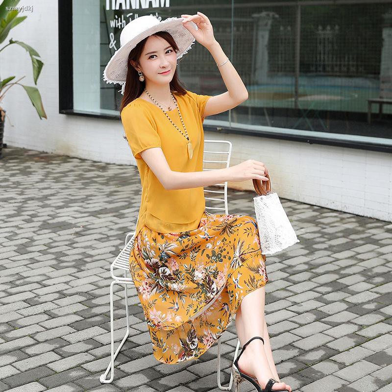 Đầm Chiffon Hai Mảnh Dáng Ôm Thời Trang Dành Cho Nữ 30-50 Tuổi