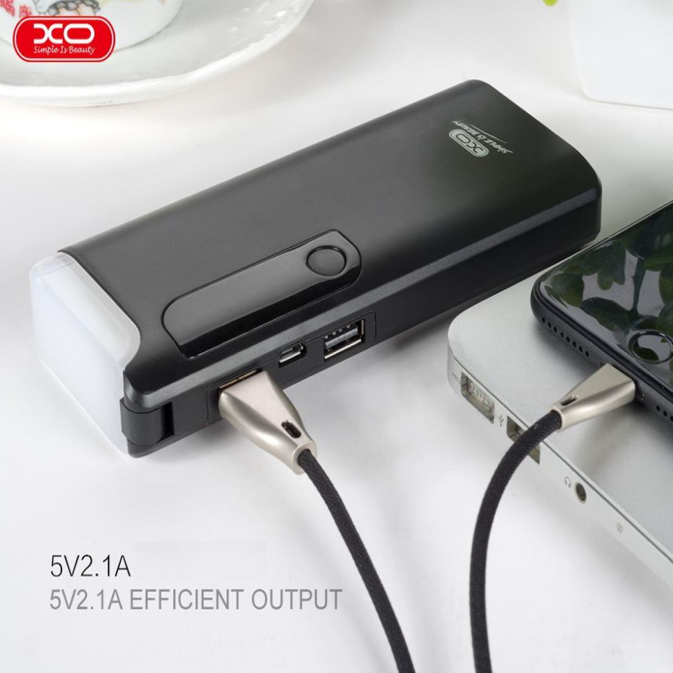 Pin sạc dự phòng 15.000 mAh Kèm đèn Led XO-PB26 - Hàng chính hãng