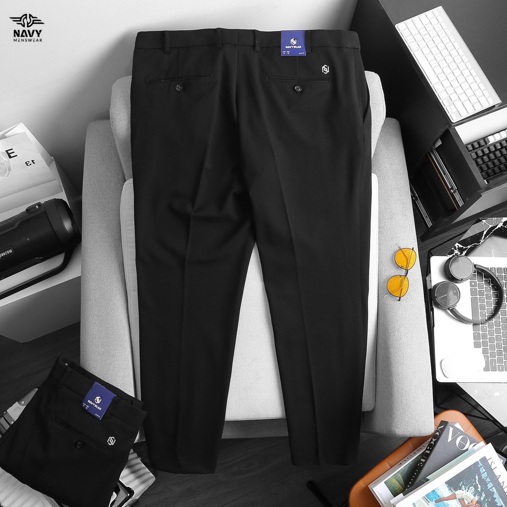 (BIGSIZE 80KG - 130KG) QUẦN TÂY NAM IN LOGO ĐEN