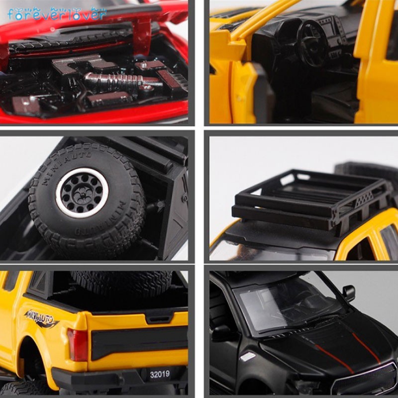 Mô Hình Xe Bán Tải Ford F150 Raptor Tỉ Lệ 1: 32