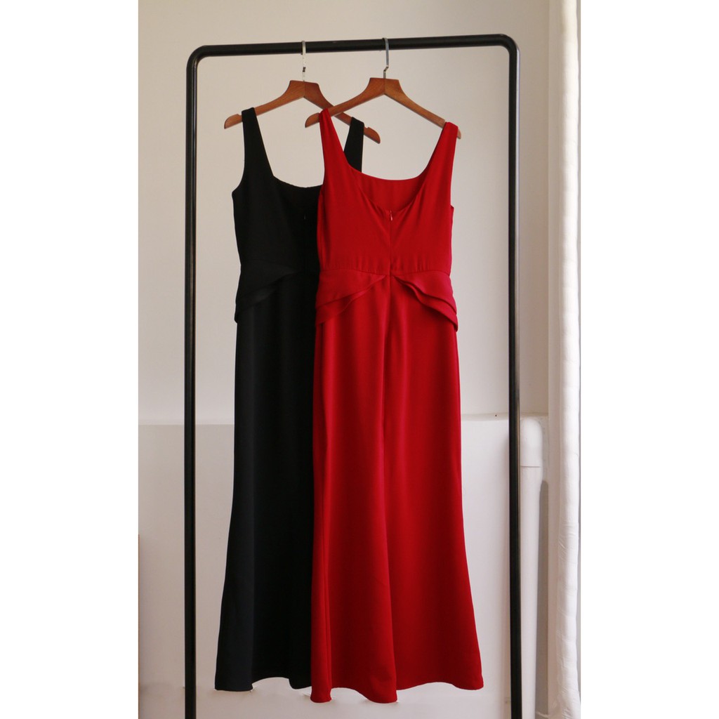 Đầm HOBBS midi xẻ đùi