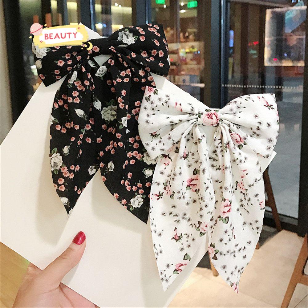 Kẹp Tóc Nơ Lớn Cho Nữ