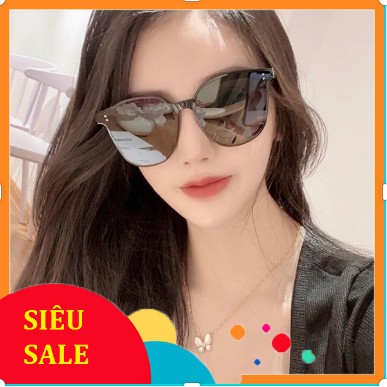 Kính mát thời trang phân cực gọng tròn mắt tròng phiên bản Hàn Quốc | BigBuy360 - bigbuy360.vn
