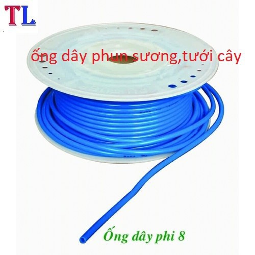 Bộ Dây Phun Sương Đường Kính 8mm Chất Liệu Nhựa PE gồm 100m