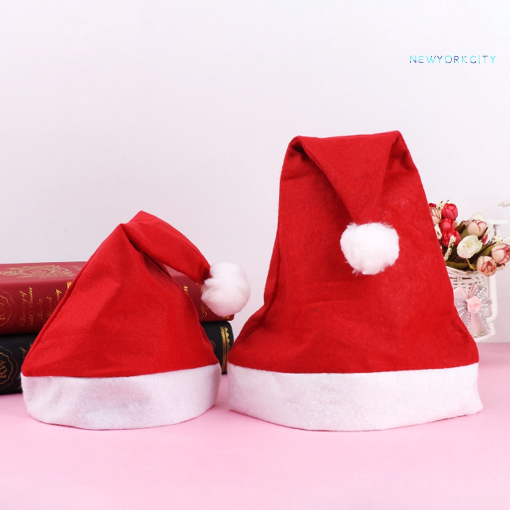 Set 5 Mũ Vải Không Dệt Bắt Mắt Di Động Trang Trí Giáng Sinh Cho Bé