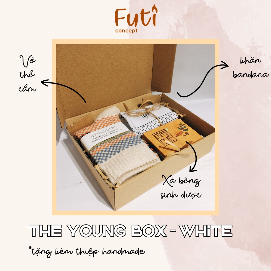 Hộp quà tặng sinh nhật. giftbox tặng người yêu The Young Box 4 màu