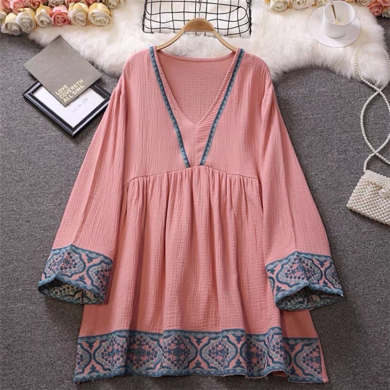 Đầm thô kiểu baby doll hàng