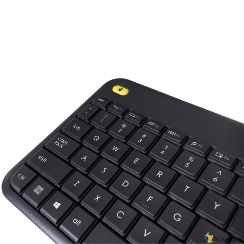 Bàn Phím Không Dây Logitech K400 Plus Tích Hợp Cảm Ứng Tiện Lợi - Điều Khiển TV Thông Minh - Hàng Chính Hãng