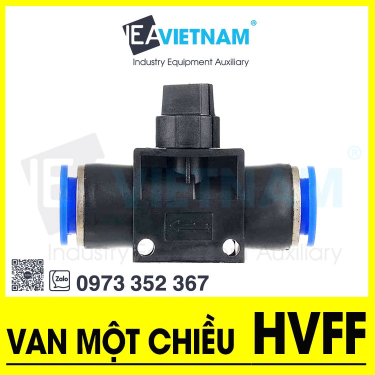 Van khóa khí một chiều HVFF HVFF4 HVFF6 HVFF8 HVFF10 HVFF12 / Van khoa khí 2 đầu ống 4 6 8 10 12 mm