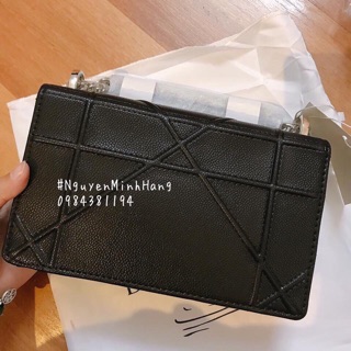 Túi dior đen sz 22,18