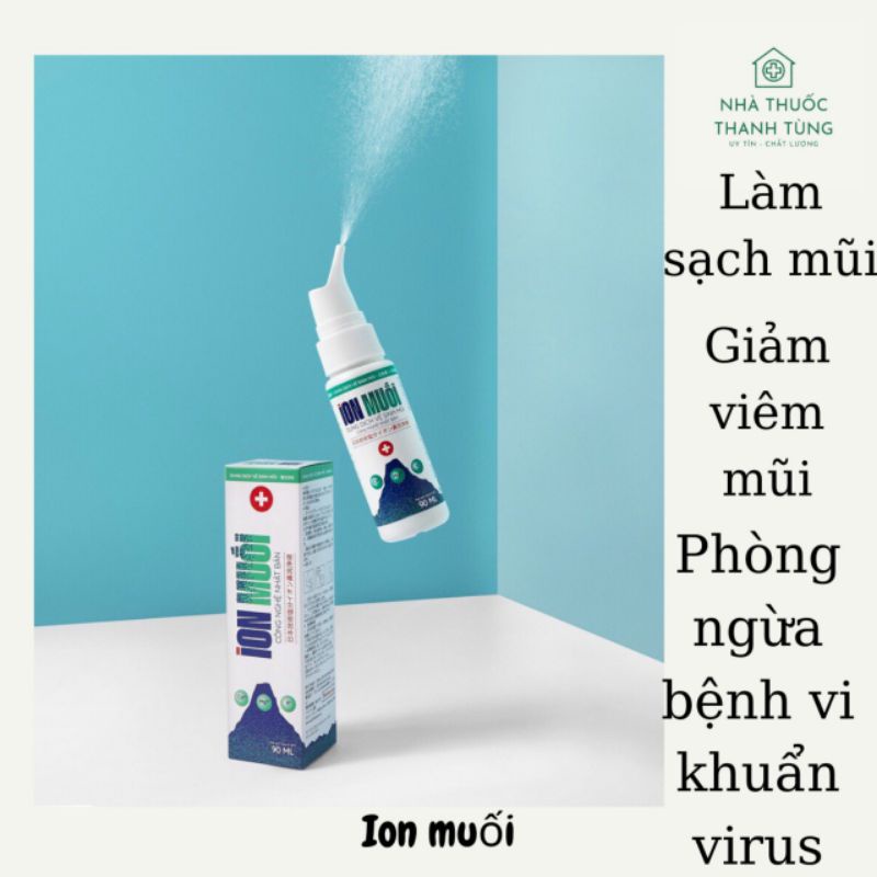 Dung dịch vệ sinh mũi ion muối 90ml - FUJIWA