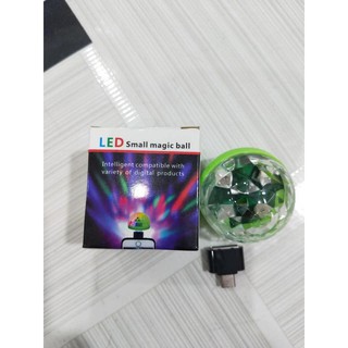 Đèn Led USB RGB 7 màu,Đèn Led Mini cảm ứng nháy theo nhạc