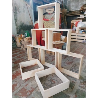 Kệ gỗ để cây 3 tầng ( ảnh thật )