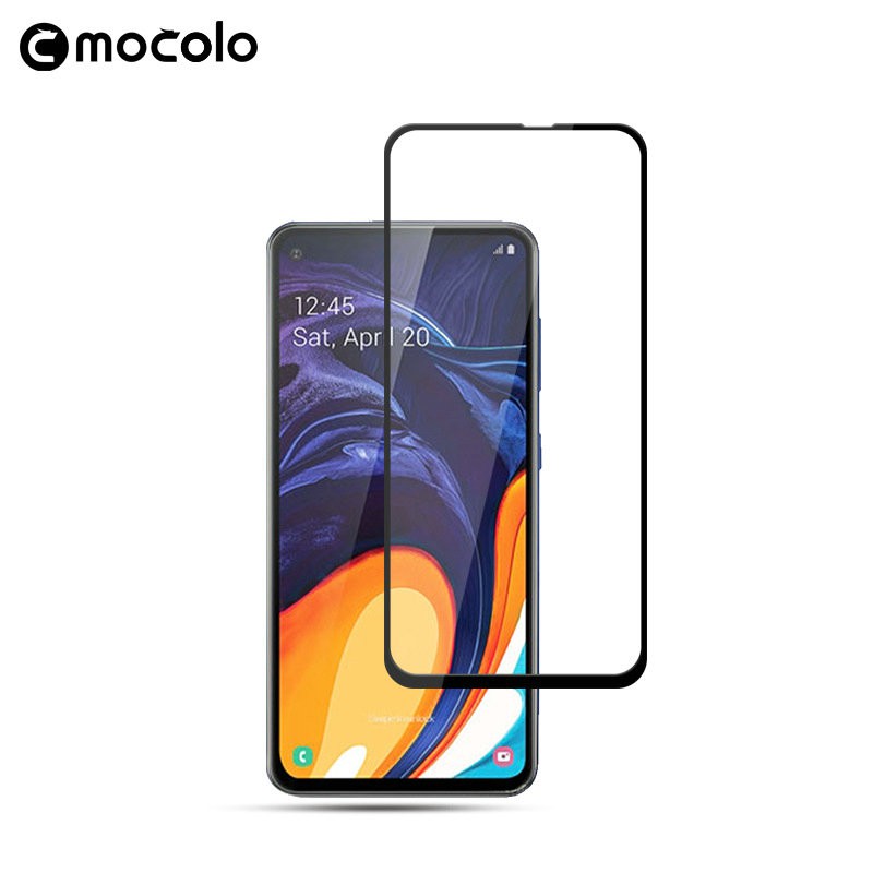 Miếng Dán Kính Cường Lực Full Màn 9D Cho Samsung Galaxy A60 - Đen