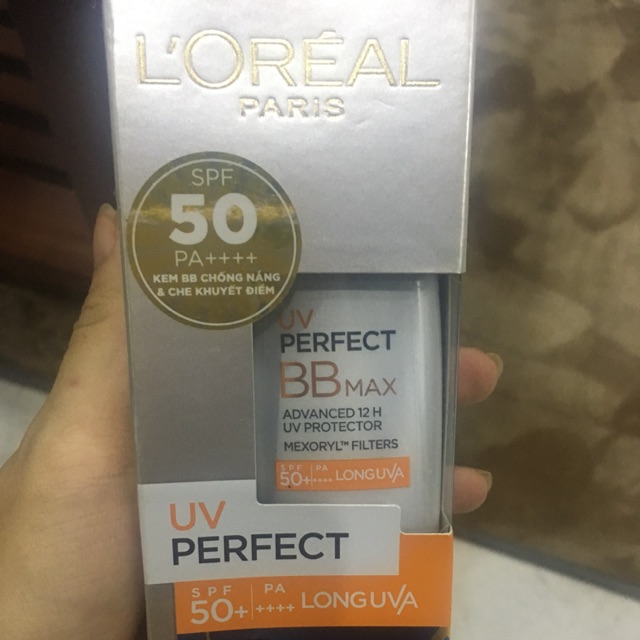 Kem Chống Nắng Trang Điểm UVP BB Cream L'oreal SPF50/PA+++