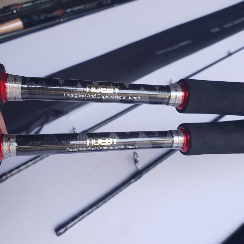 cần câu Lure Noeby Leisure K5 cacbon xoắn X toàn thân chính hãng