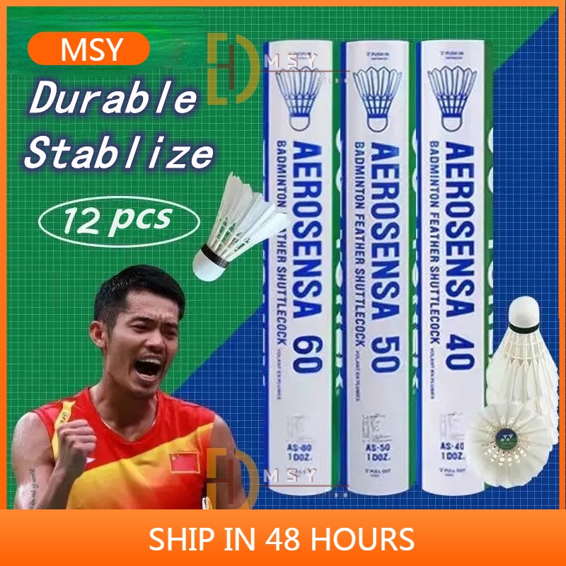 Set 50 / 12 Quả Cầu Lông as-50 Chuyên Dụng Cao Cấp