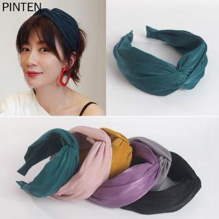 Jia Jingwen Collision Phong Cách Vải Đeo Chéo Đầu ins Tất Cả Trận Đấu Băng Đô Hàn Quốc Đơn Giản Mori Nữ Rộng Viền Buộc Tóc Mũ Năm Màu Có Sẵn