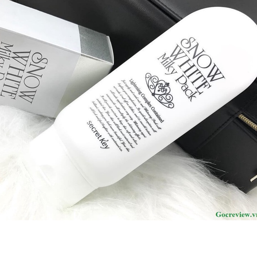 Kem dưỡng da Snow White Milky Pack - kích trắng nâng tone da mặt, body an toàn