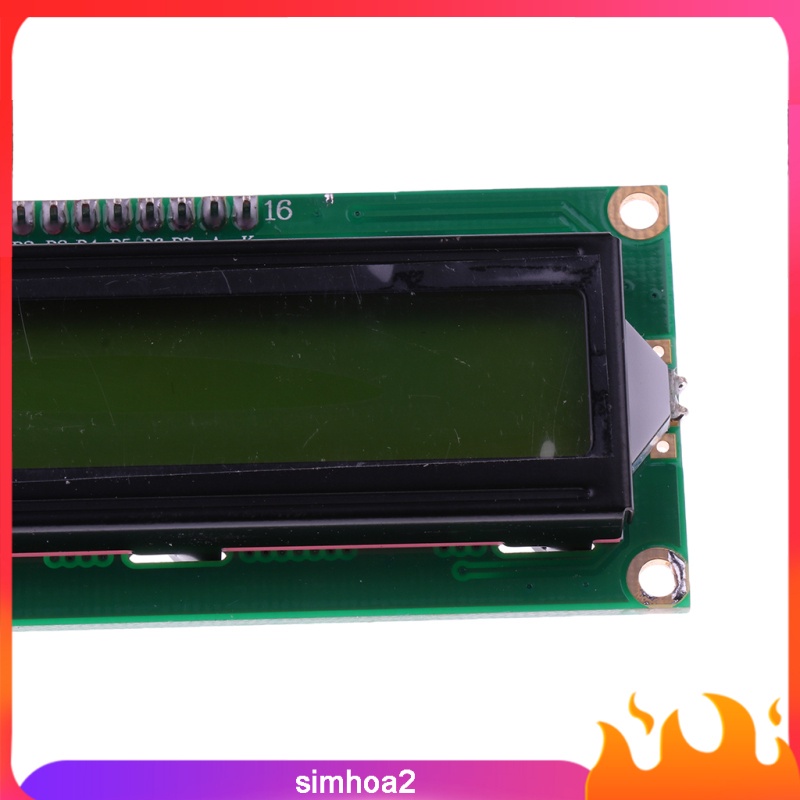 [SIMHOA2] 1 X LCD Module Display 5V LCD 1602 IIC I2C TWI 1602 Series For - Yellow Green | BigBuy360 - bigbuy360.vn