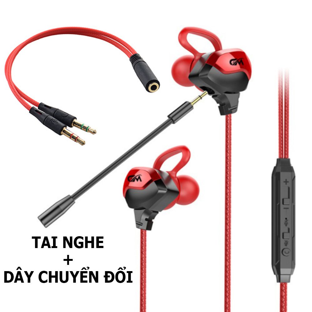 Tai Nghe Gaming G3000 Có Mic Cho Điện Thoại Chuyên Chơi Game PUBG Mobile Mic Rời 360