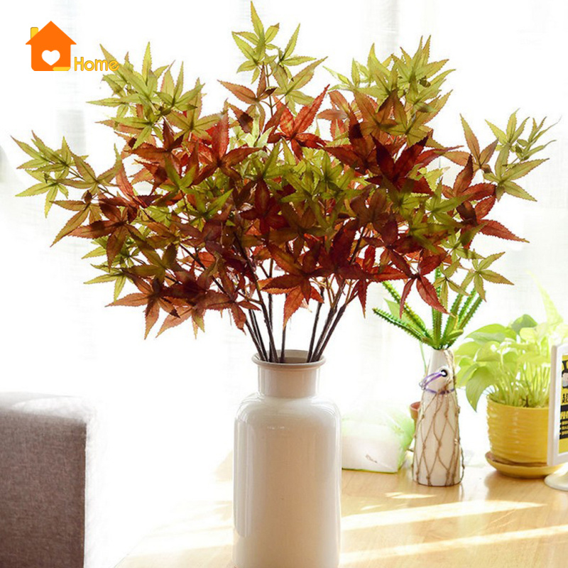 [Love_Home]Simulation Artificial Maple Leaves Leaf for Home Wedding Floral Decor 02