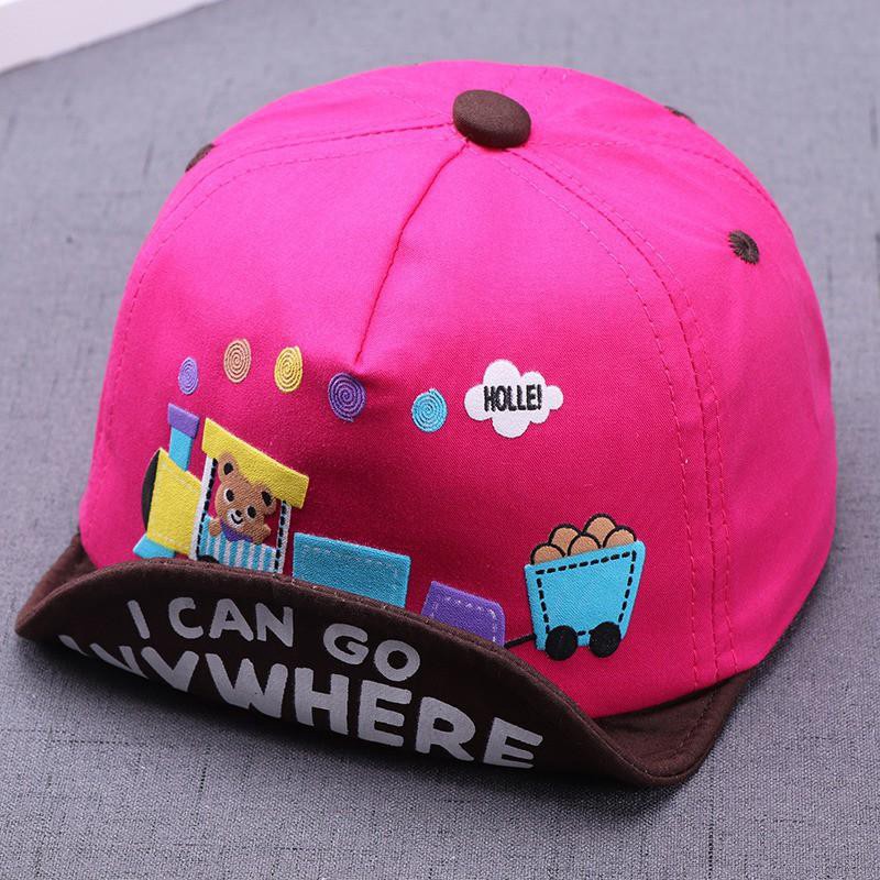 Nón lưỡi trai họa tiết hoạt hình cho bé