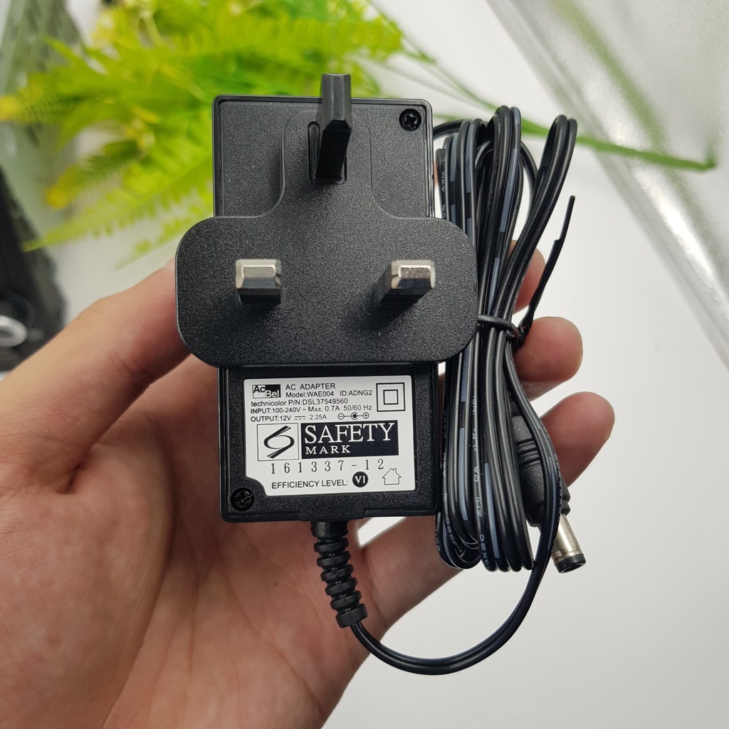 Nguồn Adapter 12V 2.25A chính hãng Acbel ❤️Nguồn an toàn 12V cho thiết bị điện tử