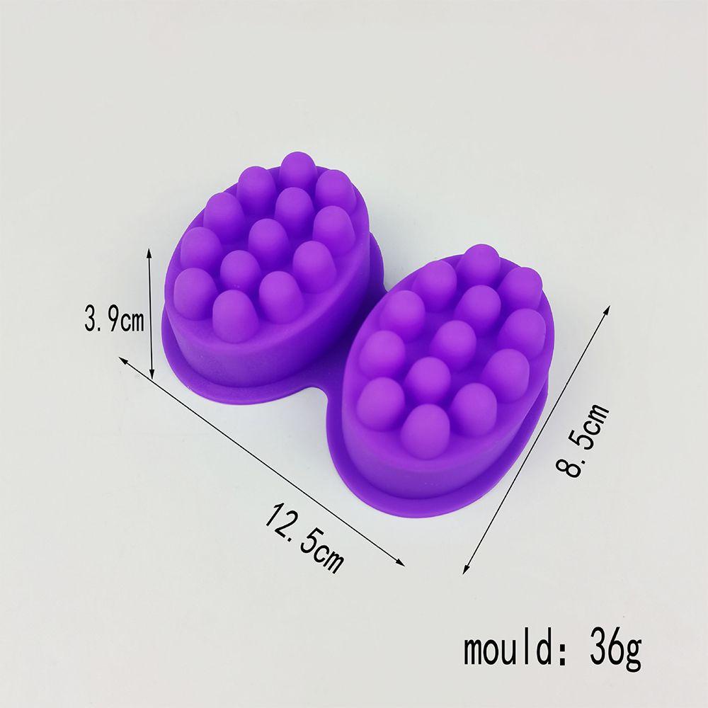 Khuôn Làm Xà Phòng Bằng Silicone Hình Oval