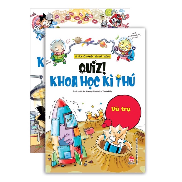 Sách Combo Quiz! Khoa học kì thú (15 quyển)