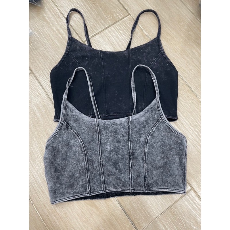 Áo F21 màu giả denim