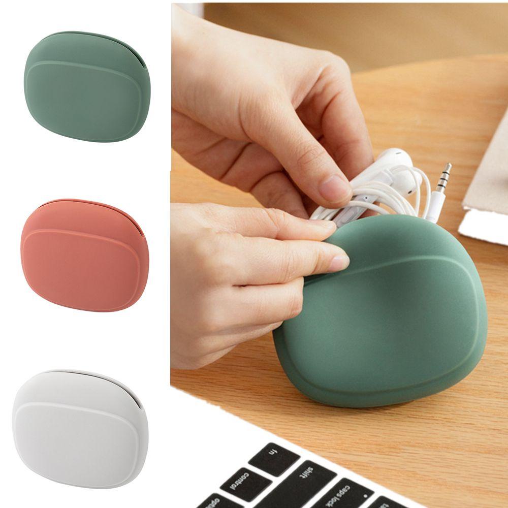 Túi Đựng Tai Nghe / Cáp Sạc USB Mềm Mại Nhỏ Gọn Tiện Dụng
