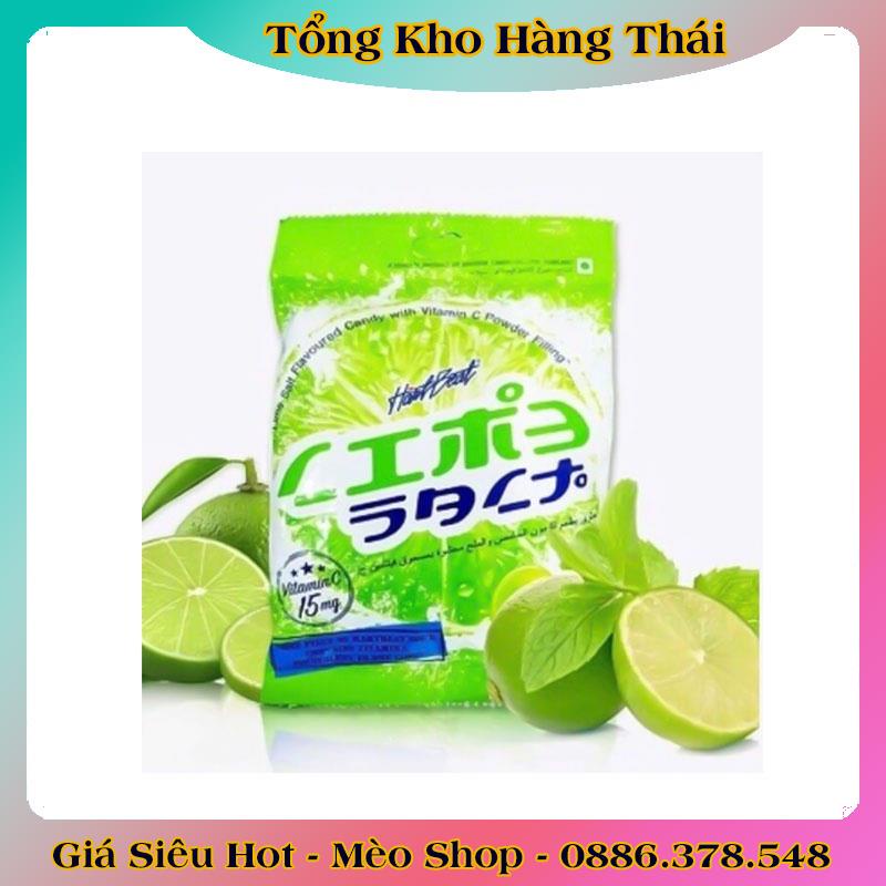 Y.Kẹo Chanh/ Thơm / Mây Muối Bổ Sung vitamin C Thái Lan  - Date mới đủ Bill chính hãng