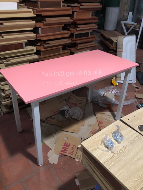 Bàn làm việc chân sắt 120