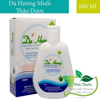 DUNG DỊCH VỆ SINH PHỤ NỮ DẠ HƯƠNG 100 Ml