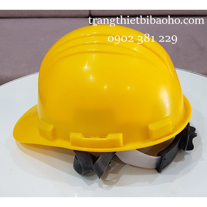 Nón bảo hộ lao động North màu vàng có xốp HDPE