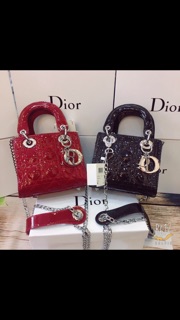Túi dior supper da bóng