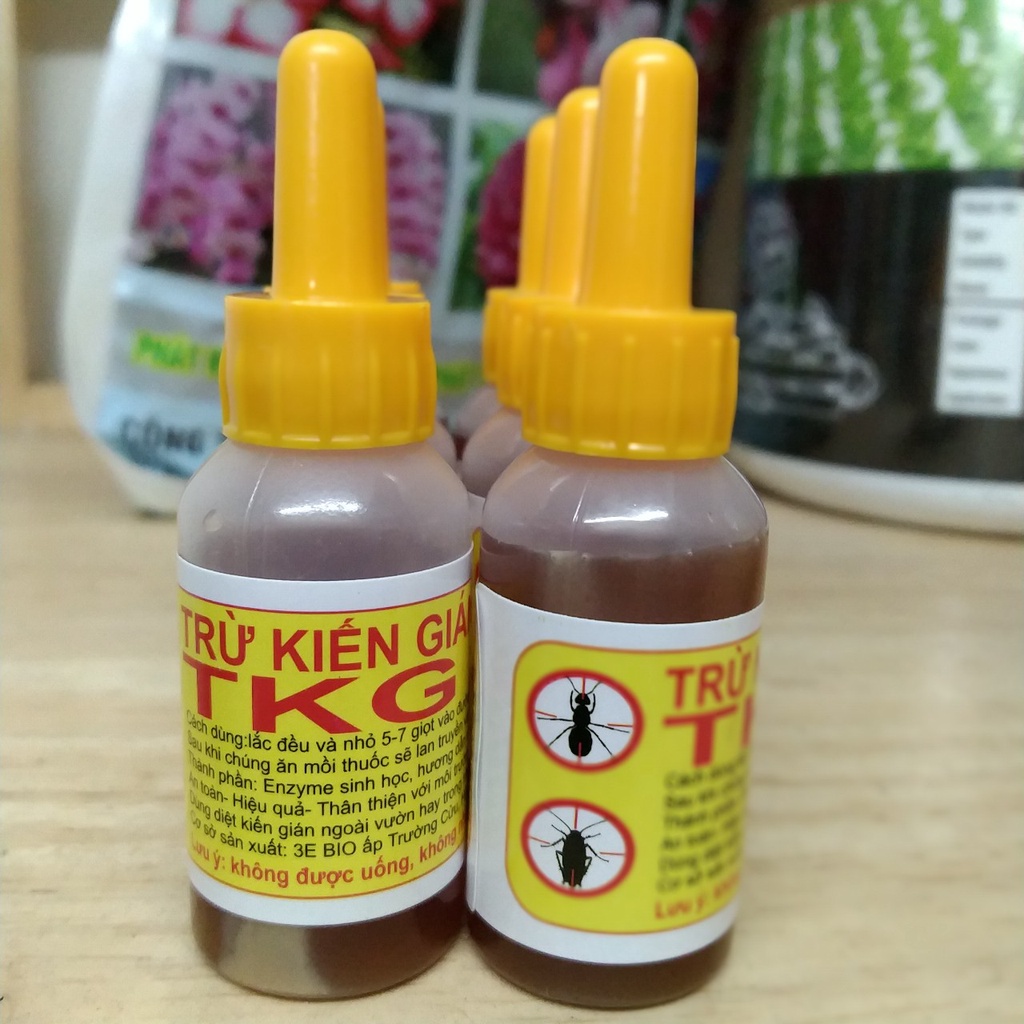 Thuốc diệt kiến, gián sinh học TKG BIO 10ML an toàn hiệu quả