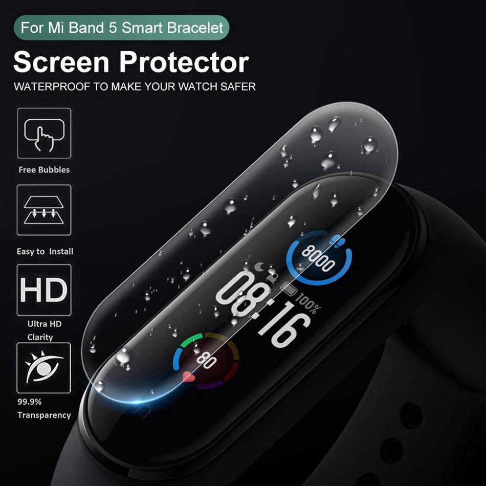 Kính Cường Lực Bảo Vệ Màn Hình Cho Xiaomi Mi Band 5