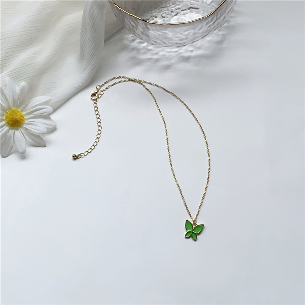 Dây Chuyền Mặt Bướm Thiết Kế Đơn Giản Xinh Xắn Cho Nữ