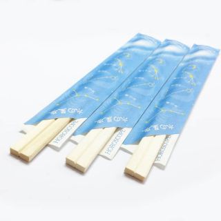 50 đôi Đũa gỗ tách có bao giấy hàng xuất